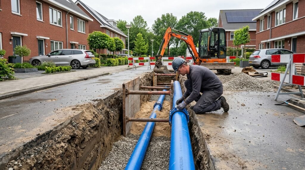 Waterleiding aanleggen Arnhem